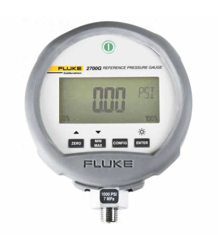 Fluke 2700G [FLUKE-2700G-BG7M/C] Digital Reference Pressure Gauge with Accreditation, -12 to 1000 psi (-80 kPa to 7 MPa)